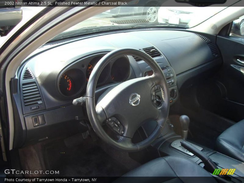 Polished Pewter Metallic / Charcoal Black 2002 Nissan Altima 2.5 SL