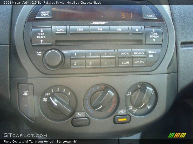 Polished Pewter Metallic / Charcoal Black 2002 Nissan Altima 2.5 SL