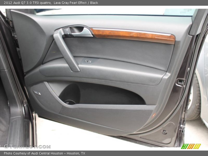 Lava Gray Pearl Effect / Black 2012 Audi Q7 3.0 TFSI quattro