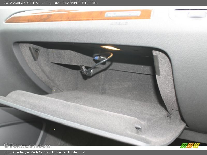 Lava Gray Pearl Effect / Black 2012 Audi Q7 3.0 TFSI quattro