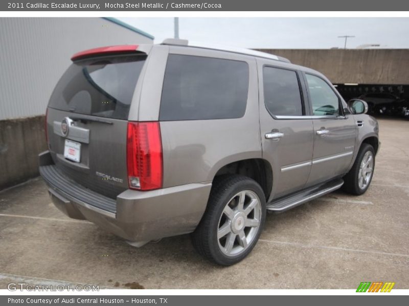 Mocha Steel Metallic / Cashmere/Cocoa 2011 Cadillac Escalade Luxury