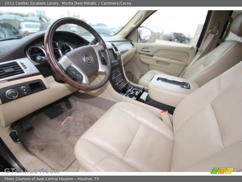 Mocha Steel Metallic / Cashmere/Cocoa 2011 Cadillac Escalade Luxury