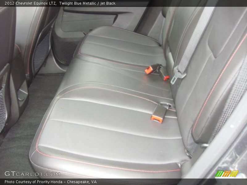Twilight Blue Metallic / Jet Black 2012 Chevrolet Equinox LTZ