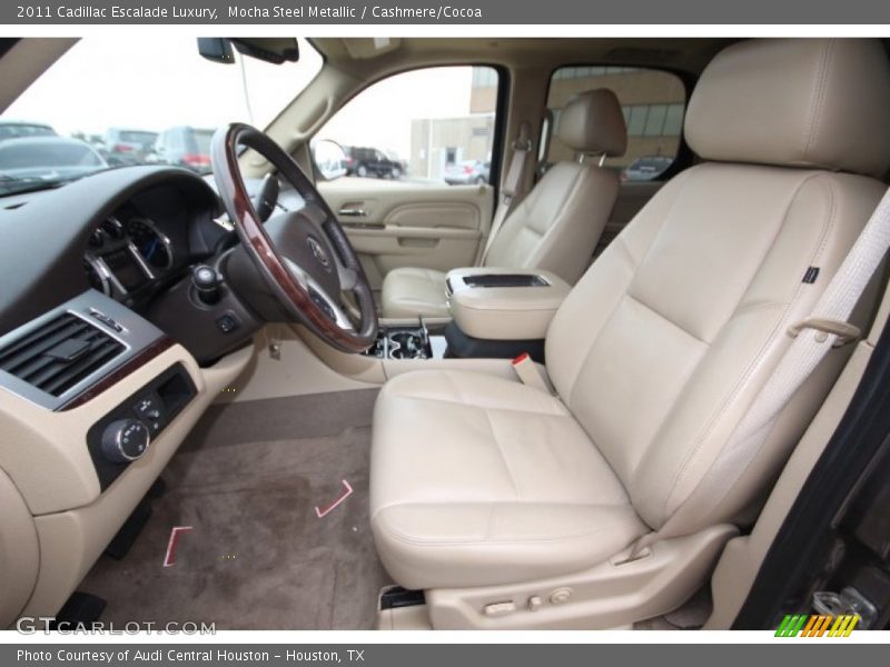 Mocha Steel Metallic / Cashmere/Cocoa 2011 Cadillac Escalade Luxury