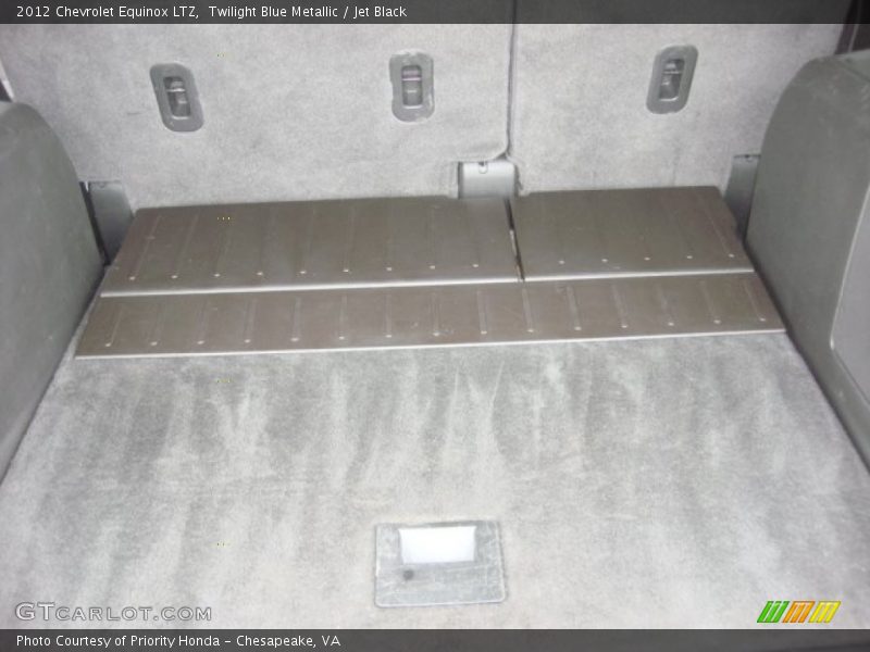 Twilight Blue Metallic / Jet Black 2012 Chevrolet Equinox LTZ