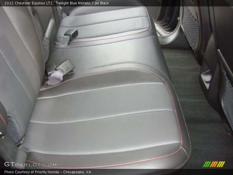 Twilight Blue Metallic / Jet Black 2012 Chevrolet Equinox LTZ