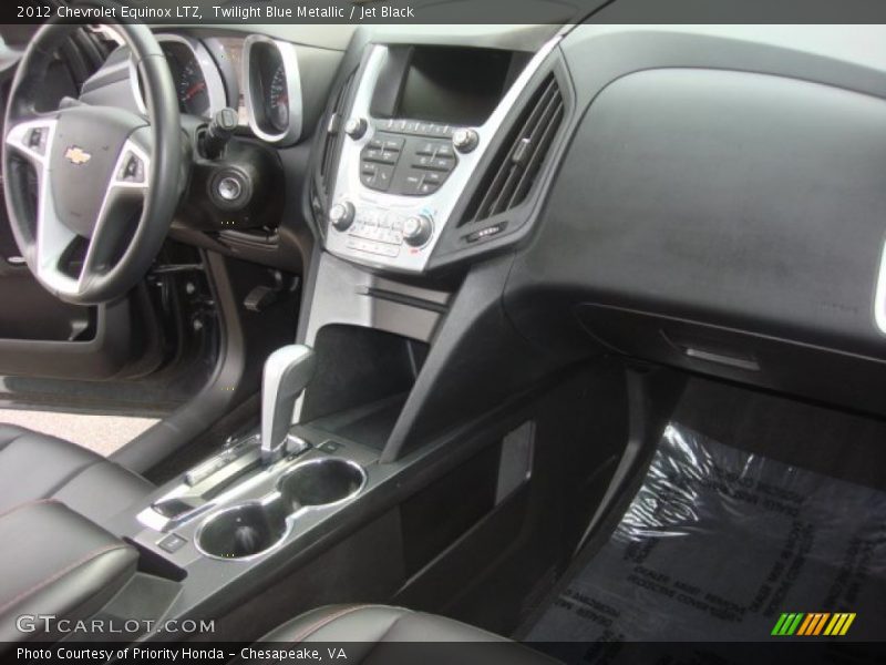 Twilight Blue Metallic / Jet Black 2012 Chevrolet Equinox LTZ