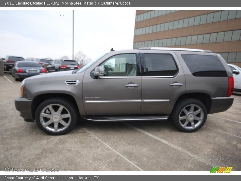 Mocha Steel Metallic / Cashmere/Cocoa 2011 Cadillac Escalade Luxury