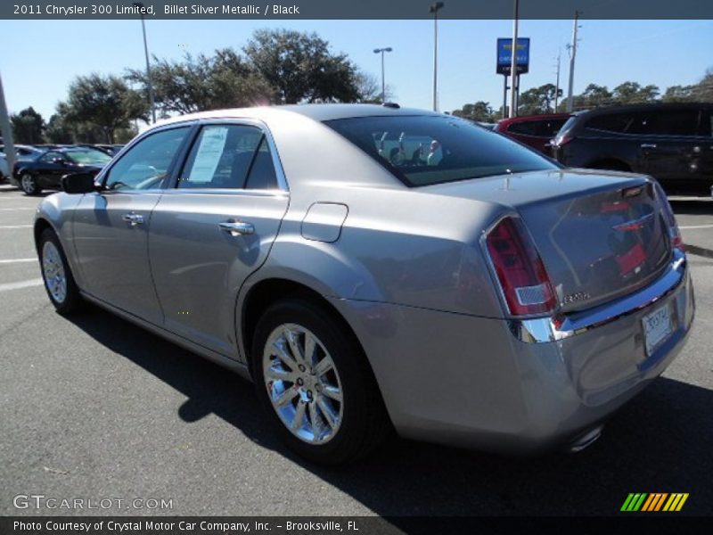 Billet Silver Metallic / Black 2011 Chrysler 300 Limited