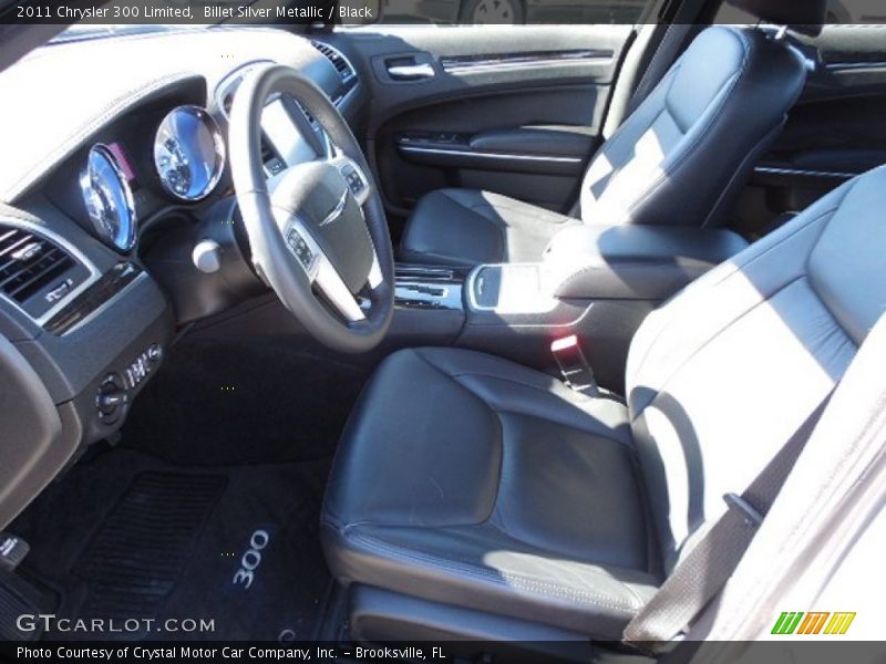 Billet Silver Metallic / Black 2011 Chrysler 300 Limited