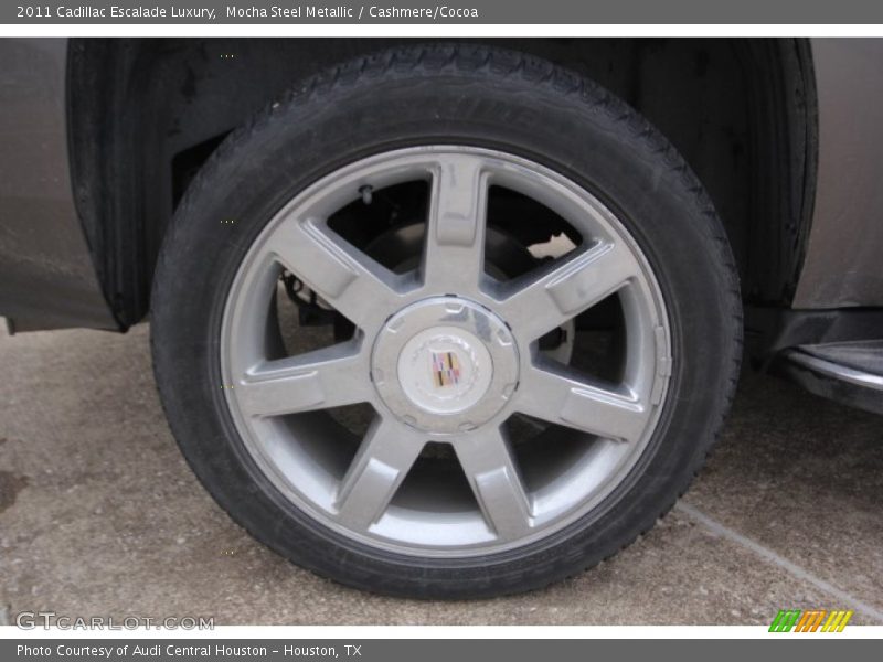 Mocha Steel Metallic / Cashmere/Cocoa 2011 Cadillac Escalade Luxury
