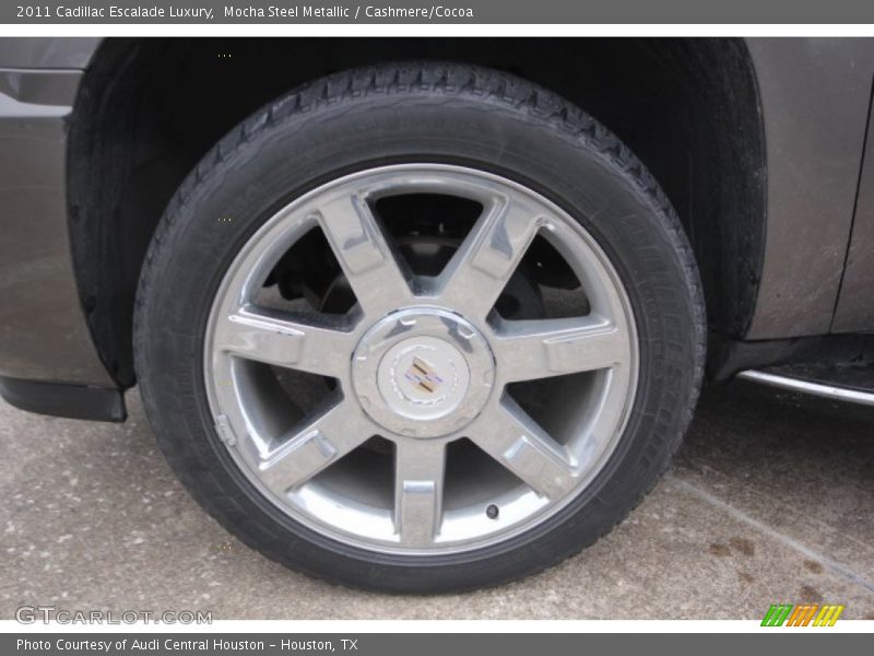 Mocha Steel Metallic / Cashmere/Cocoa 2011 Cadillac Escalade Luxury