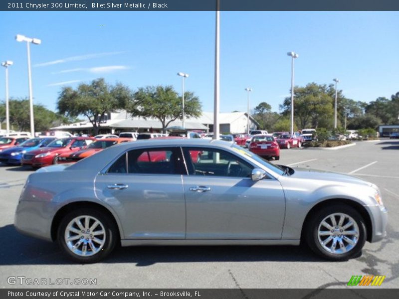 Billet Silver Metallic / Black 2011 Chrysler 300 Limited