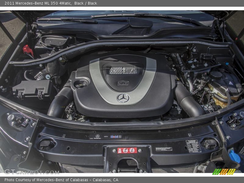 Black / Black 2011 Mercedes-Benz ML 350 4Matic