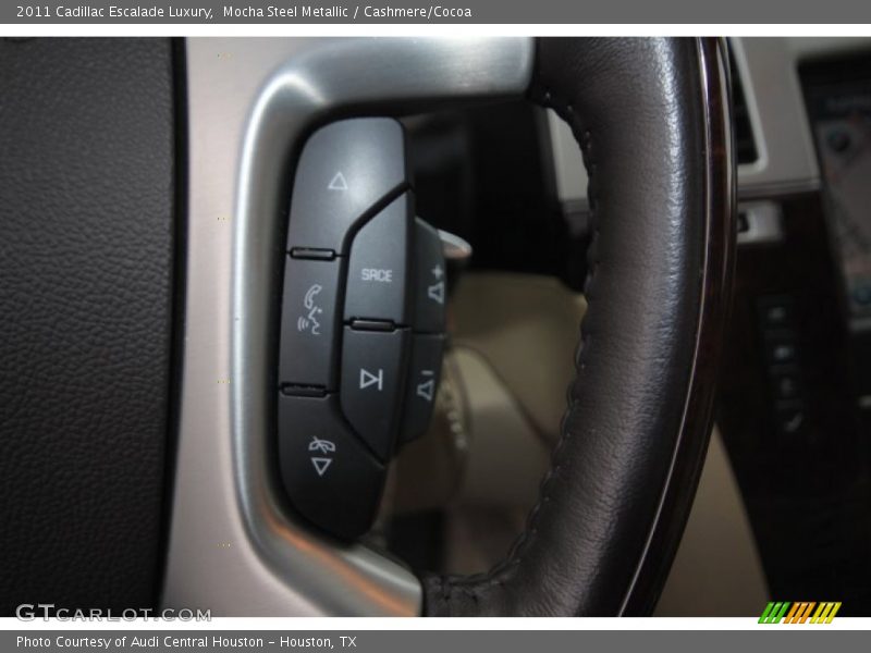 Mocha Steel Metallic / Cashmere/Cocoa 2011 Cadillac Escalade Luxury