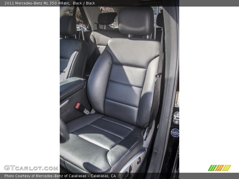 Black / Black 2011 Mercedes-Benz ML 350 4Matic