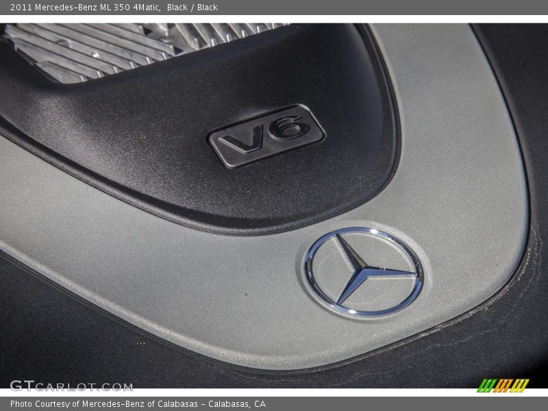 Black / Black 2011 Mercedes-Benz ML 350 4Matic