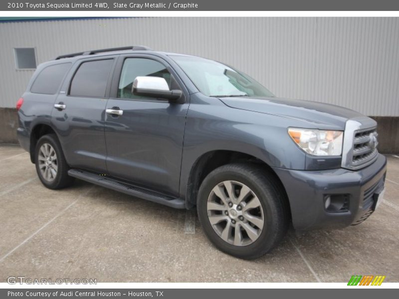 Slate Gray Metallic / Graphite 2010 Toyota Sequoia Limited 4WD