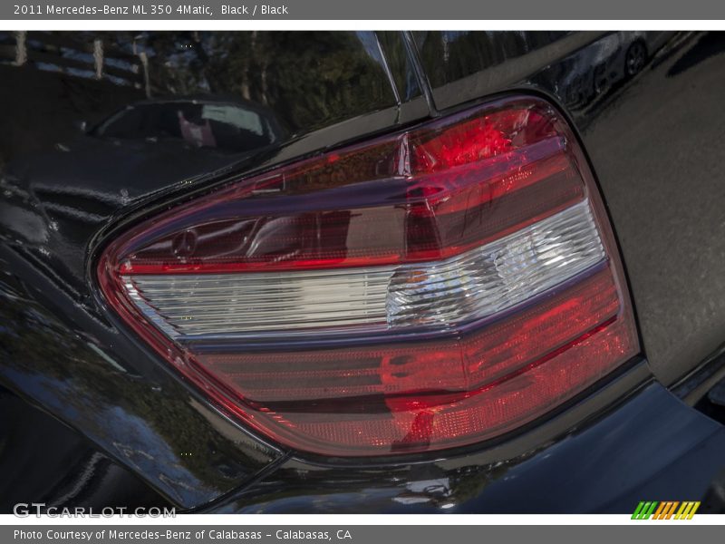 Black / Black 2011 Mercedes-Benz ML 350 4Matic