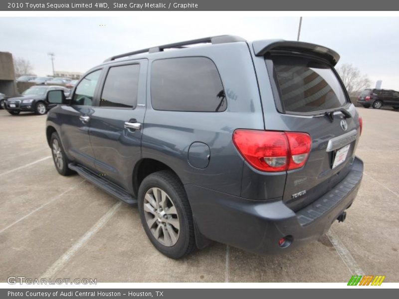 Slate Gray Metallic / Graphite 2010 Toyota Sequoia Limited 4WD