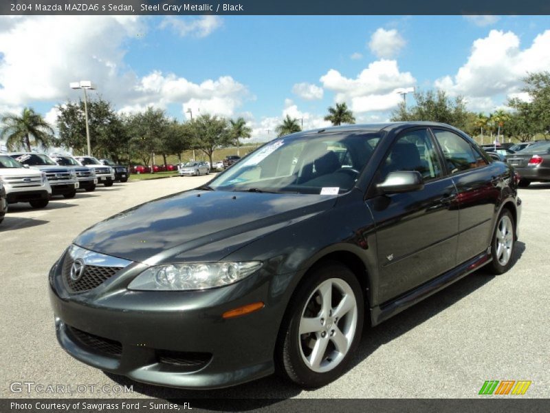 Front 3/4 View of 2004 MAZDA6 s Sedan