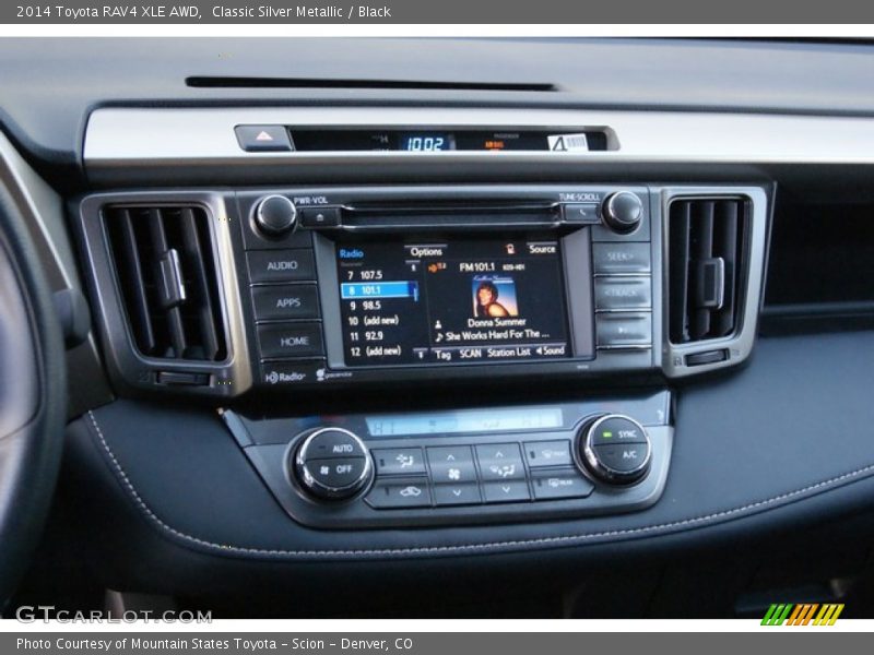 Classic Silver Metallic / Black 2014 Toyota RAV4 XLE AWD