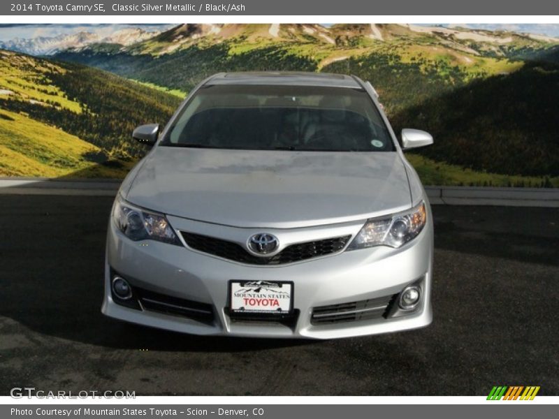 Classic Silver Metallic / Black/Ash 2014 Toyota Camry SE