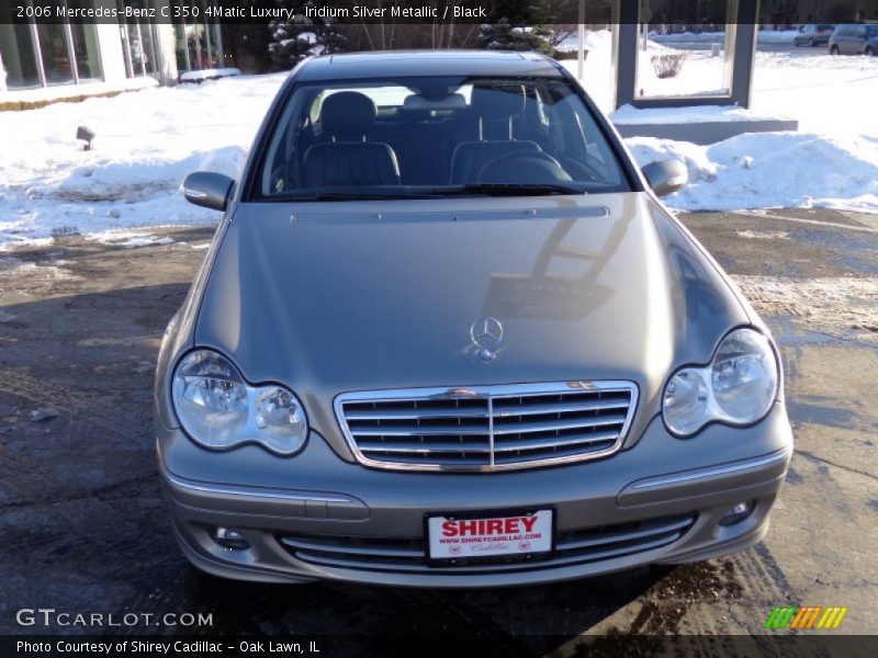 Iridium Silver Metallic / Black 2006 Mercedes-Benz C 350 4Matic Luxury