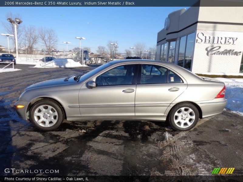 Iridium Silver Metallic / Black 2006 Mercedes-Benz C 350 4Matic Luxury