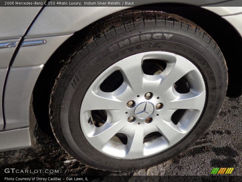 Iridium Silver Metallic / Black 2006 Mercedes-Benz C 350 4Matic Luxury