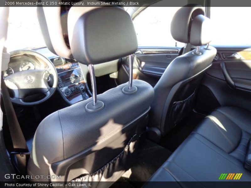 Iridium Silver Metallic / Black 2006 Mercedes-Benz C 350 4Matic Luxury