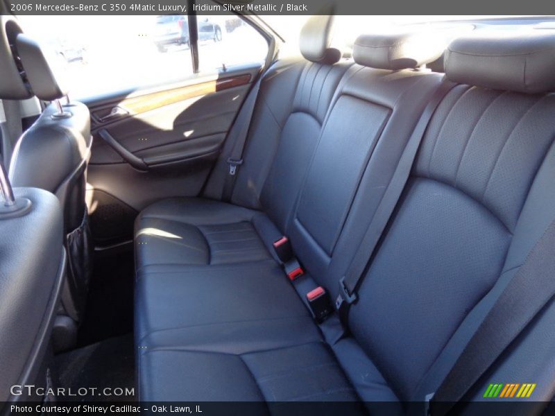 Iridium Silver Metallic / Black 2006 Mercedes-Benz C 350 4Matic Luxury