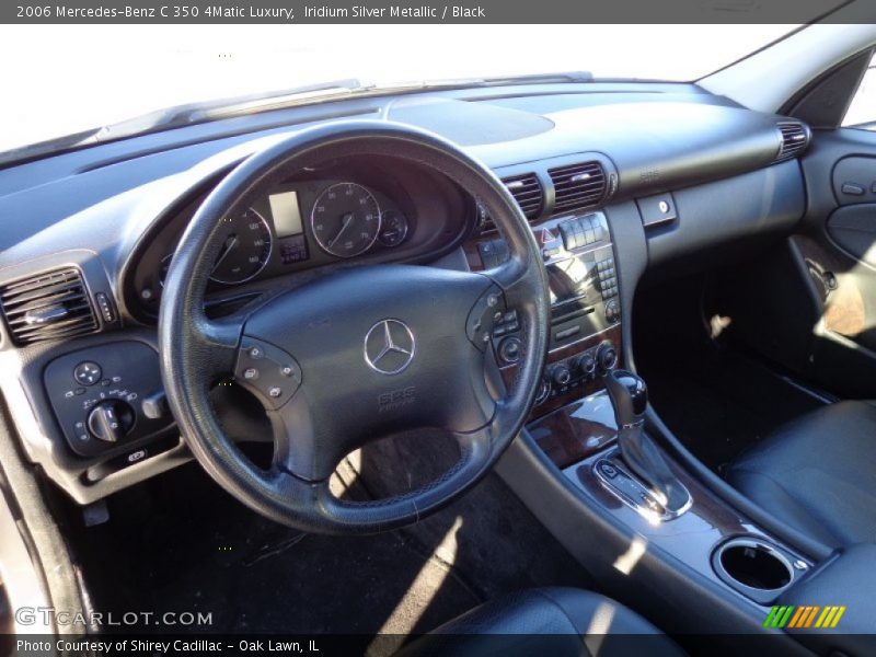 Iridium Silver Metallic / Black 2006 Mercedes-Benz C 350 4Matic Luxury