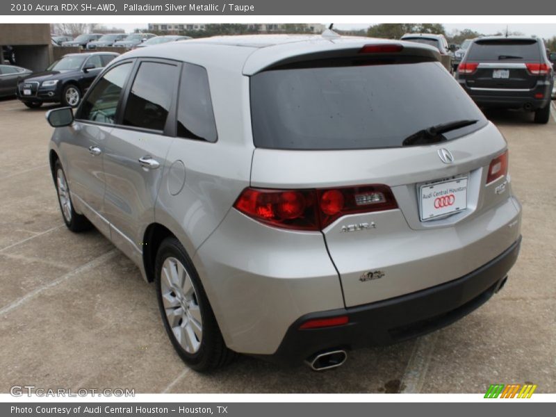 Palladium Silver Metallic / Taupe 2010 Acura RDX SH-AWD