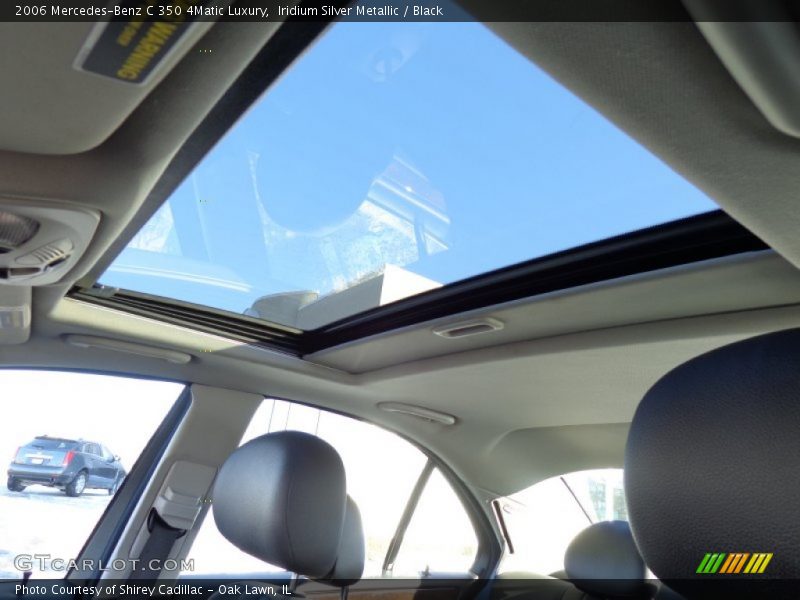 Iridium Silver Metallic / Black 2006 Mercedes-Benz C 350 4Matic Luxury