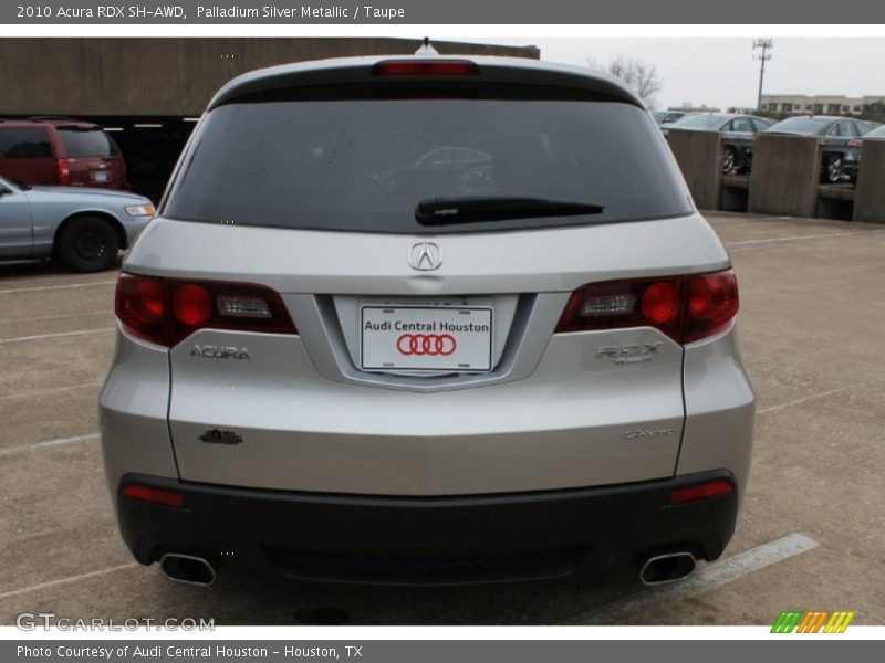 Palladium Silver Metallic / Taupe 2010 Acura RDX SH-AWD