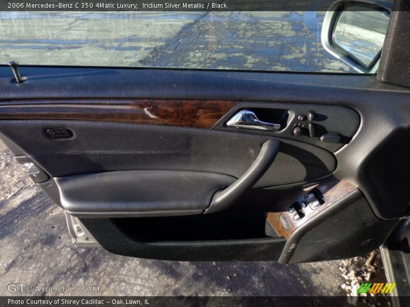Iridium Silver Metallic / Black 2006 Mercedes-Benz C 350 4Matic Luxury