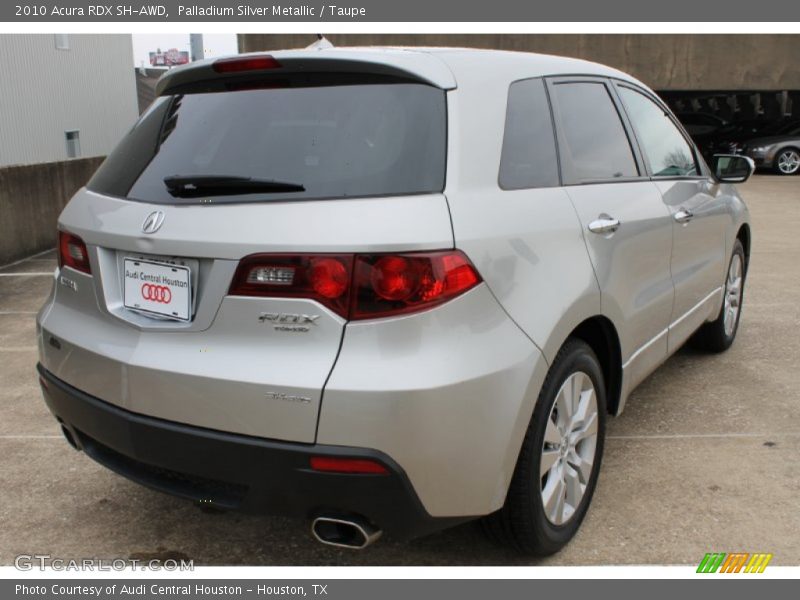 Palladium Silver Metallic / Taupe 2010 Acura RDX SH-AWD
