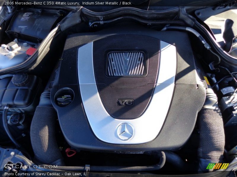 Iridium Silver Metallic / Black 2006 Mercedes-Benz C 350 4Matic Luxury