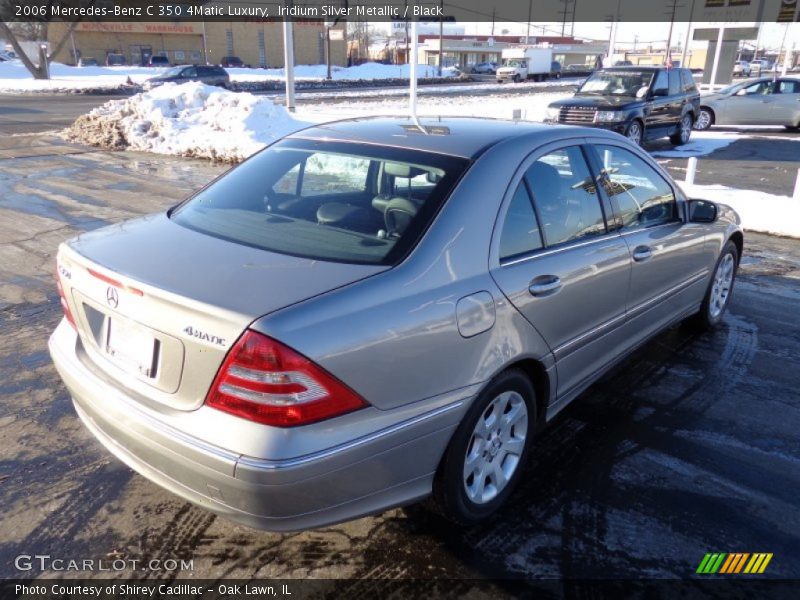 Iridium Silver Metallic / Black 2006 Mercedes-Benz C 350 4Matic Luxury