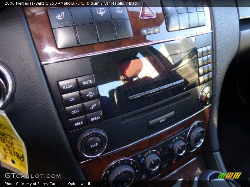 Iridium Silver Metallic / Black 2006 Mercedes-Benz C 350 4Matic Luxury