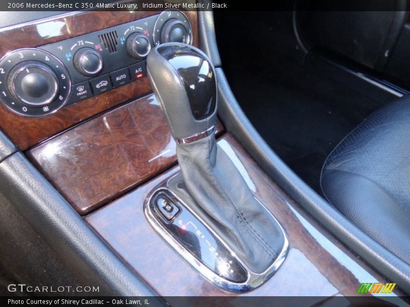 Iridium Silver Metallic / Black 2006 Mercedes-Benz C 350 4Matic Luxury