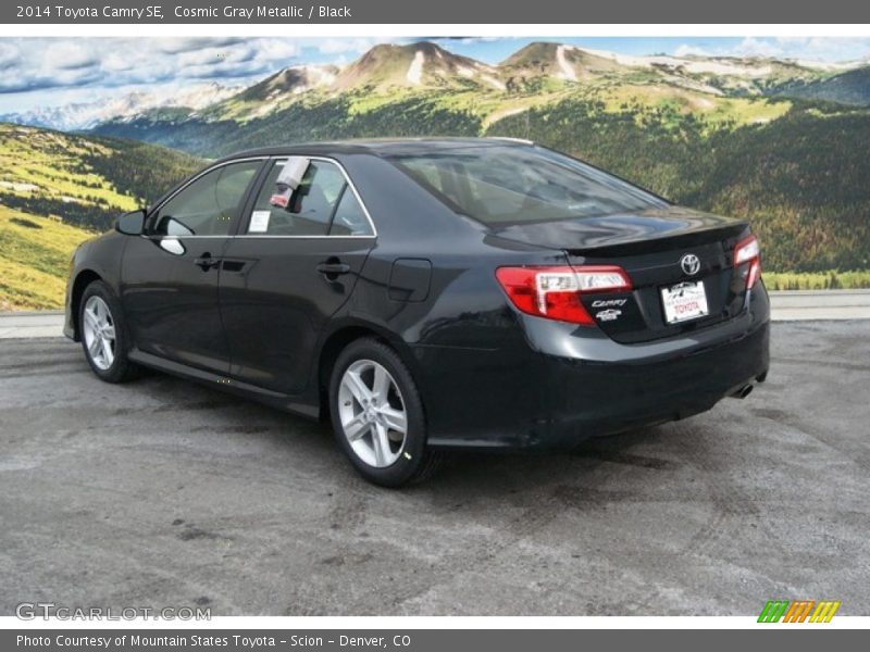 Cosmic Gray Metallic / Black 2014 Toyota Camry SE