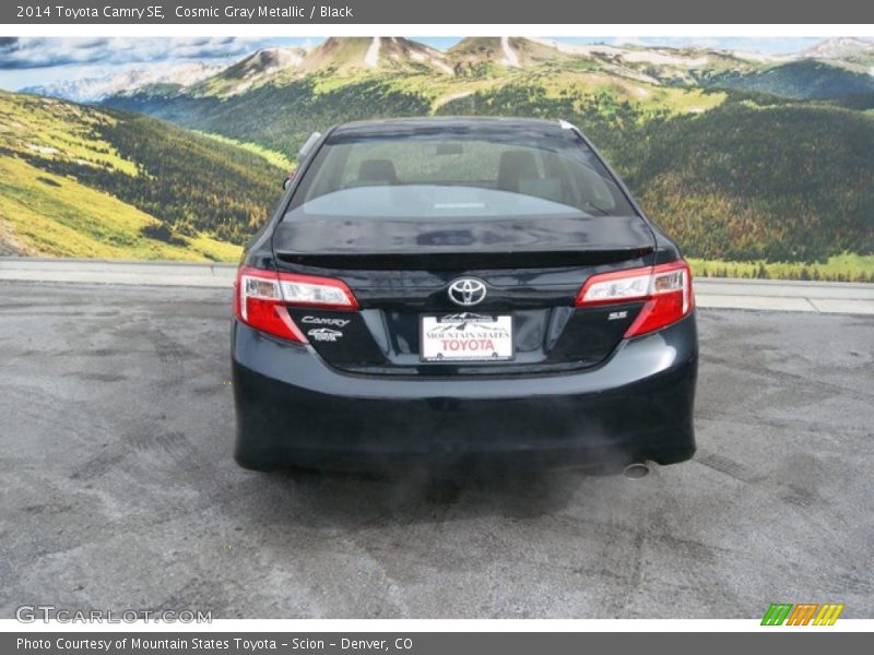 Cosmic Gray Metallic / Black 2014 Toyota Camry SE