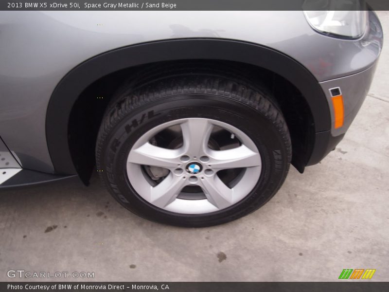 Space Gray Metallic / Sand Beige 2013 BMW X5 xDrive 50i