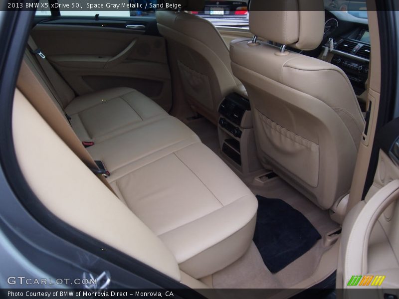 Space Gray Metallic / Sand Beige 2013 BMW X5 xDrive 50i
