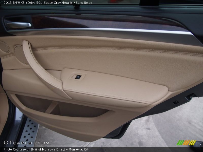 Space Gray Metallic / Sand Beige 2013 BMW X5 xDrive 50i