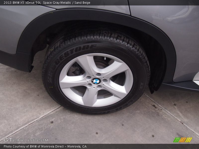 Space Gray Metallic / Sand Beige 2013 BMW X5 xDrive 50i