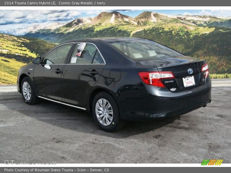Cosmic Gray Metallic / Ivory 2014 Toyota Camry Hybrid LE