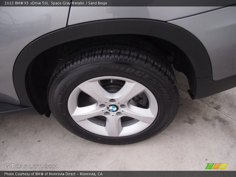 Space Gray Metallic / Sand Beige 2013 BMW X5 xDrive 50i